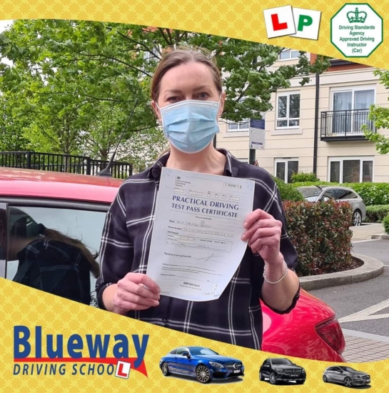 Congratulations Christine Perfect pass with Zero fault 👏 all the best 👍<br />
<br />
Automatic Driving Lessons West Hampstead NW6<br />
Foysal 📲07791208904<br />
www.bluewaydrives.com