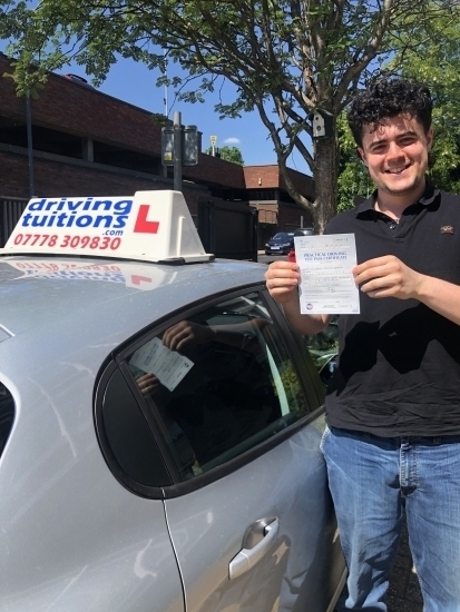 Franco is a wonderful driving instructor. I came across him one month before my test and passed first time with him. He is very patient and is concentrated on you at all times. I passed my test with no minors or majors. I highly recommend having him as a driving instructor to everyone.