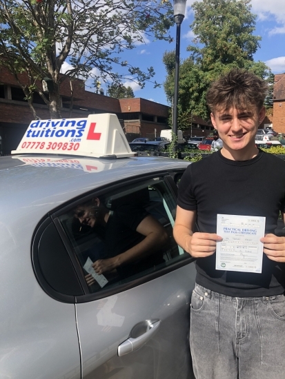 Very good instructor. Flexible timings and helped me pass quickly and efficiently. Particularly helpful with making manoeuvres easy to do and remember.