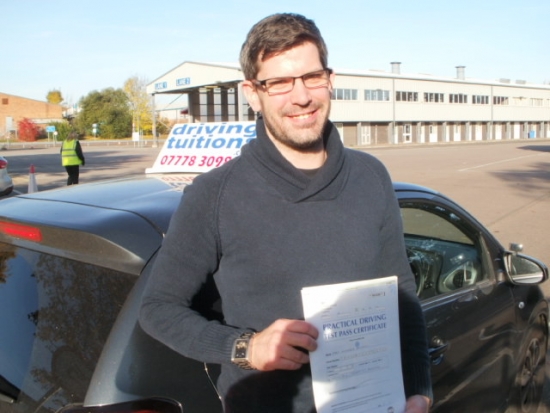 Passed with Franco today he is a fantastic driving instructor I would highly recommend him to anyone who wants to learn to drive