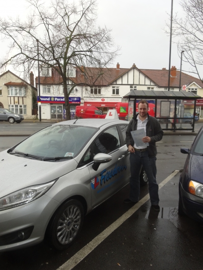 I am happy to report I passed my test on the first attempt I would like to say thank you to Richard for his excellent instruction over the past few months I previously held a Canadian drivers licence for about 12 years but having lived in the UK for 10 years it was time to re-qualify for a UK licence Needless to say my previous driving experience involved me building up a number of bad ha