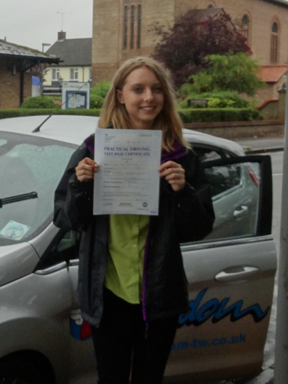 acute;Just wanted to thank Richard for all his help when teaching me how to drive Although initially nervous he helped me build confidence when driving and was always positive and encouraging I passed my practical driving test with only two minors I canacute;t recommend him highly enough<br />
<br />

<br />
<br />
Passed 13715