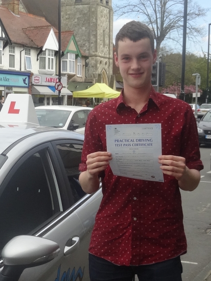 Passed first time My confidence when I started learning to drive was very poor but Richards patience and excellent teaching turned it from a daunting chore into something I enjoyed Initially I thought learning would take me at least a year but Richard got me up to test standard in a matter of months and the test itself seemed easy Richard is relaxed has a good sense of humour and is a great in