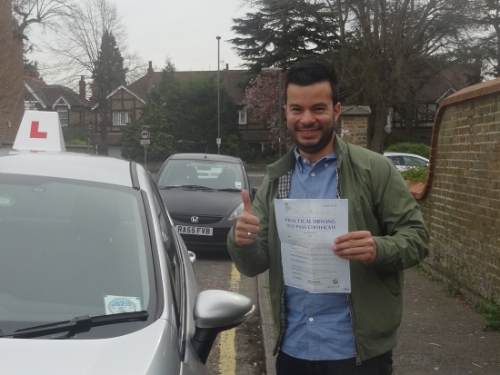 I first approached Richard about teaching me to drive after having had very poor experience with my previous instructor The difference between them was worlds apart After reading the numerous positive testimonials on his site and going through my initial 2-3 lessons I knew that he would be able to help me pass first time His calm demeanour and clear and concise teaching style ensured that I qu