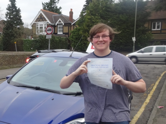 Richard is an absolutely amazing instructor who knows exactly how and when to push you to succeed. During my first lessons I was very nervous but he started me off slow and built my skills up to the point of me feeling very confident behind the wheel, and to me passing my test the first time with only 3 minors! 10/10 would recommend to anyone thinking of starting lessons.<br />
<br />

<br />
<br />
Passed 22.1.17