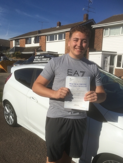 Brilliant drive Matt. 1st time pass and fully deserved.