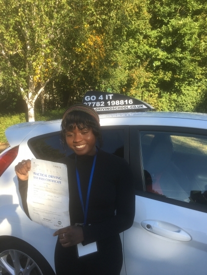 Keeping our wonderful 1st time pass rate sky high. Well done Shakila