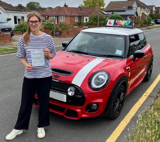 I believe each lesson was concise and easy to understand. I am very pleased to have passed first time and would recommend Gravy Driving School for anyone wanting to learn in an automatic car.