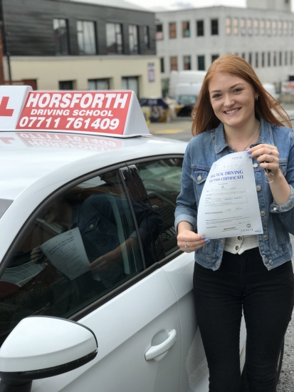 An amazing driving instructor Mark really helped build up my confidence and let me believe in myself as well as making me feel comfortable at all times as he remained calm and relaxed as well as being easy to get on with I would recommend Horsforth driving school to anybody as he arranges the lessons to fit your schedule and also makes sure the lessons are suitable to your standard so each lesso