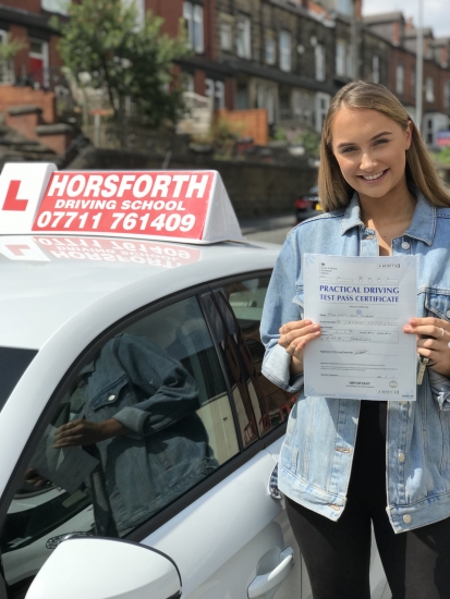 Thank you so much for all your help in getting me through my driving test at the first attempt Youacute;ve been a brilliant teacher and I know that sometimes it has been difficult to keep me focussed but I really have appreciated your patience throughout I am already recommending you to my friends