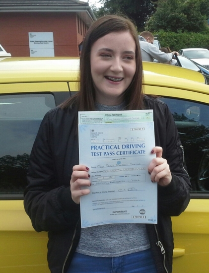 Carly Seaton passed on 25717 with Garry Arrowsmith Well done <br />
<br />

<br />
<br />
Carly says Garry is very friendly professional amp; knowledgeable He helped me to gain confidence when learning to drive and if a technique was not right for me he would always have other options on hand to help me find the right one Thoroughly enjoyed learning to drive with In2Gear Highly recommend