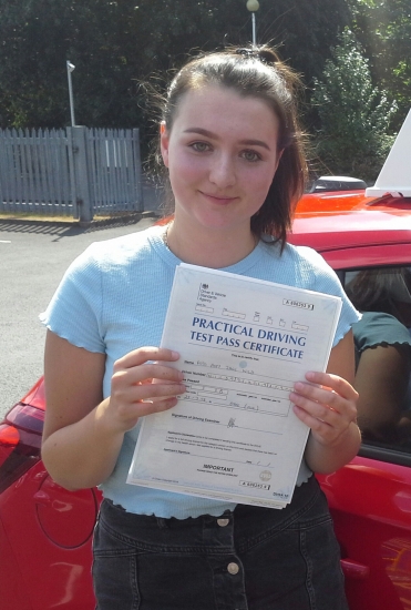 Amy passed on 25/7/18 with Garry Arrowsmith! Well done!
