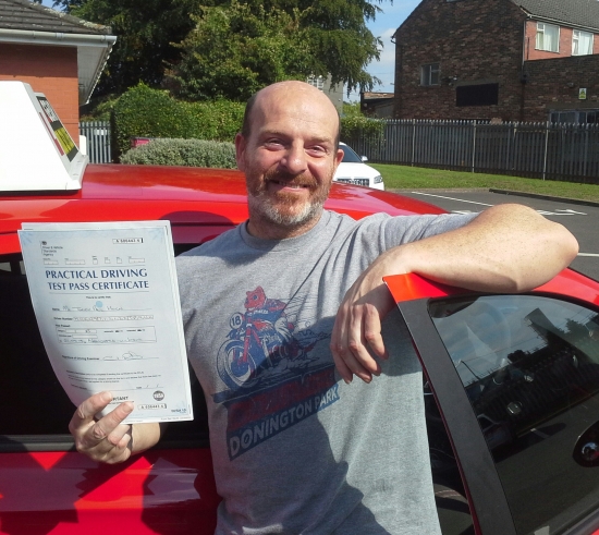Terry Horn passed on 1/9/18 with Garry Arrowsmith! Well done!