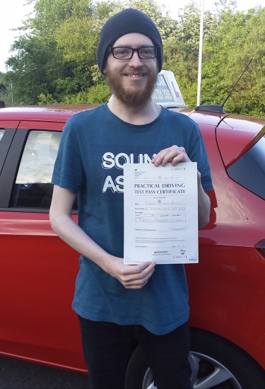 Robert Birks passed on 21/5/19 with Garry Arrowsmith! Well done!