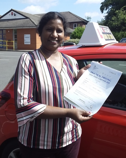 Pari Manoharan passed on 24/7/19 with Garry Arrowsmith! Well done!