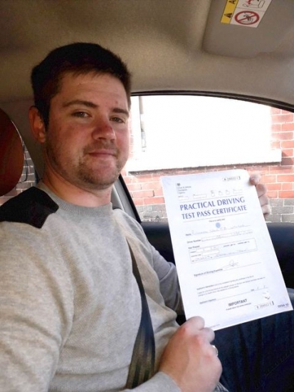 Richard passed on 29/4/19 with Peter Cartwright! Well done!