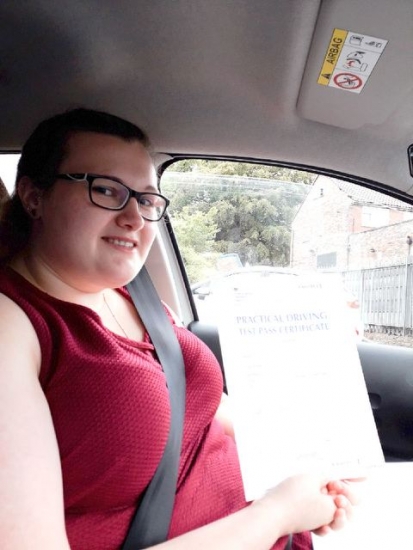 Kara Harrison passed on 1/8/18 with Peter Cartwright! Well done!