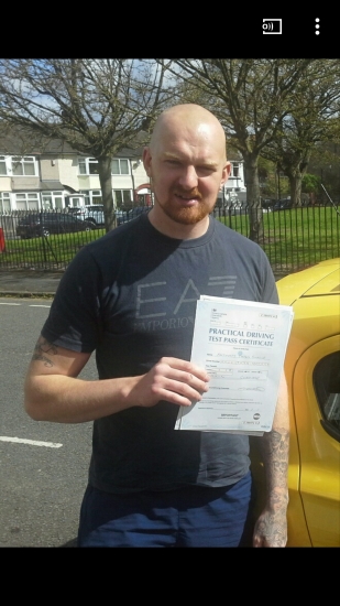 Ant passed on 25417 with Garry Arrowsmith Well done