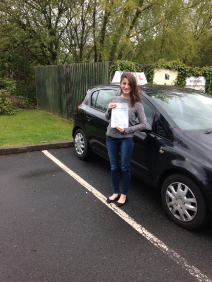 Caroline passed with Steve Lloyd on 6515 Well done <br />
<br />

<br />
<br />
Caroline says Thank you very much to Steve Lloyd what a great instructor He helped me pass first time He stayed calm and patient which helped me so much throughout the process The lessons were enjoyable and instructive which gave me confidence in my driving Although i am really glad to have passed my test i must admit Iacute;m 