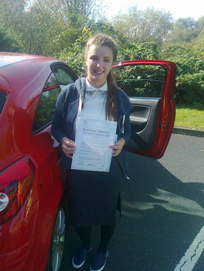 Harriet passed on 22914 with Phil Hudson Well done 