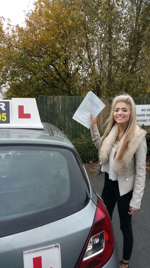 Millie passed on 11116 Well done <br />
<br />

<br />
<br />
Dom Owner of IN2GEAR says A fantastic result for such a hard working persistent amp; lovely young lady who really wanted to get passed So well deserved