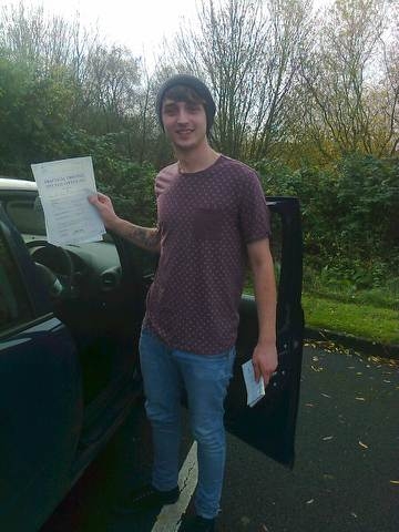 Pat passed with Phil Hudson on 121113