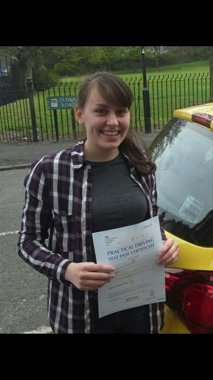 Sharice passed on 21417 with Garry Arrowsmith Well done