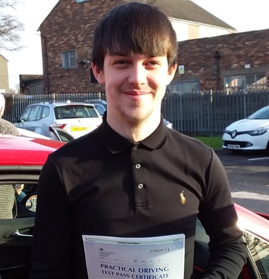 Andrew Howarth passed  on 9/1/19 with Garry Arrowsmith! Well done!
