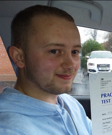 Joshua Aspinall passed on 29/2/19 with Garry Arrowsmith! Well done!