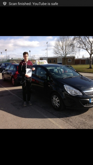 Toby passed with Steve Lloyd on 6315 Well done<br />
<br />

<br />
<br />
Toby says During my time at in 2 gear I have enjoyed the whole experience My teacher Steve was thorough with his explanations and allowed me to steadily progress to test standard and pass first time There are also resources on the website which help for the theory test as well as the show me tell me Overall I enjoyed my experience with 