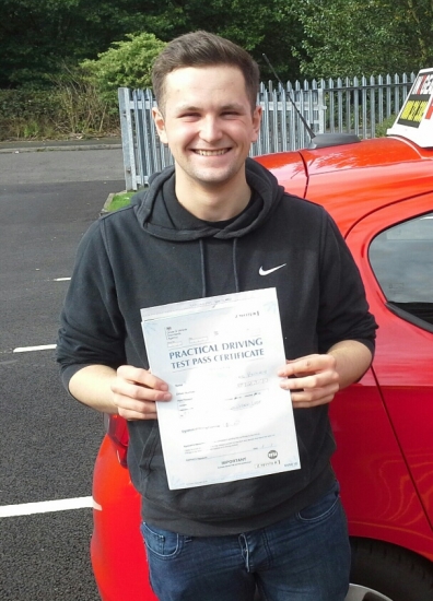 Will Rowley passed on 6/9/17 with Garry Arrowsmith! Well done?