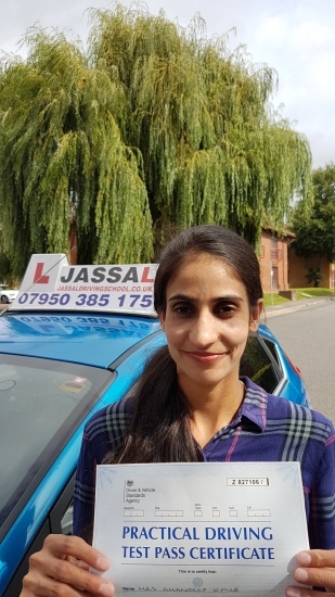 Congratulations Aman on passing your Driving Test Slough<br />
<br />
I passed my test in slough and it all happens with the full help of Mr S Jassal He is so calm patient and supportive Before driving he always explained every topic very clearly I would recommend everyone for Jassal driving school Thanks a lot