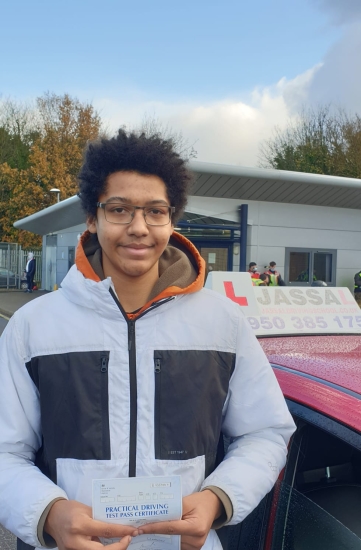 Congratulations Neil ! Passed 1st time in Uxbridge!