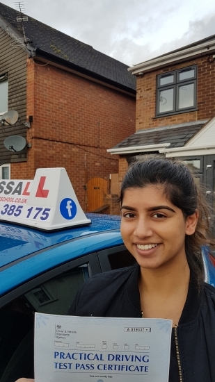 Congratulations Eshar on passing your driving test Southall