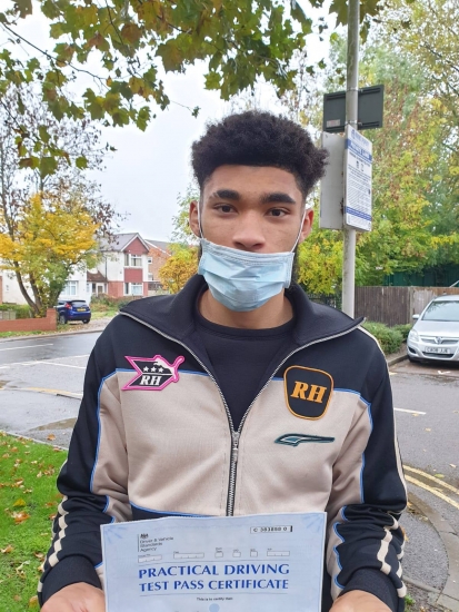 Congratulations Tyler on passing your Driving Test in Pinner on your 1st attempt!..<br />
Jassal was excellent for me taught me how to drive & I passed first time. He made driving seem easy after a while. Thank you Jassal