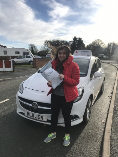 2 passes in 2 days for the twins! This time Seren having a great drive in Wrexham with 8 minors. Really proud of you Seren, safe driving in your Corsa