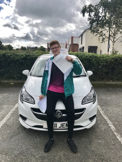After several failed driving tests with other driving schools Piers has passed his driving test first time this afternoon with Burwell Driving School in Wrexham. Well done indeed! Happy and safe driving!