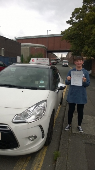 Passed with Jenny Burwell Driving School
