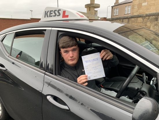 Passed first time