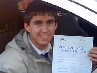 I passed first time with Kess Driving School My friends and family also passed first time with Kess driving school