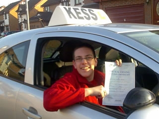 When I passed the driving test The result I got was good enough to pass an advanced driving test I would recommend KESS driving school to you