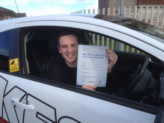 A massive thanks to Eamon for helping me to pass the driving test first time<br />
<br />
Eamon is an amazing instructor and really helped me gain confidence while driving and would highly would recommend him to everyone