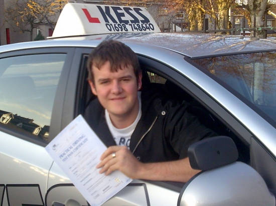 Briliant drive well done on passing first time