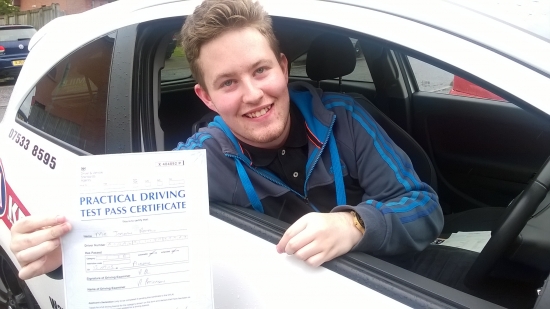 Brilliant PASS<br />
<br />
very good drive with only 2 minors