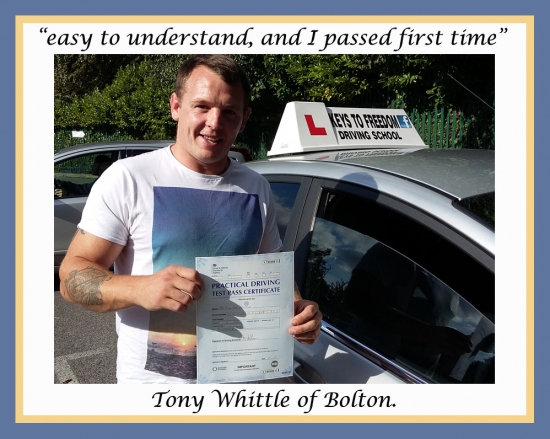 Driving school Bolton review.