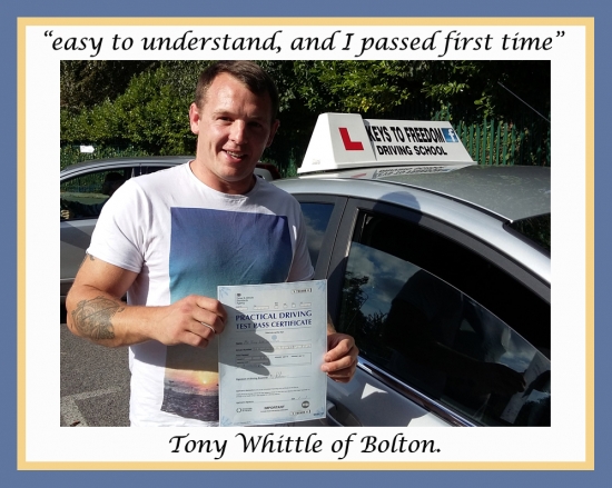 Driving school Bolton review.