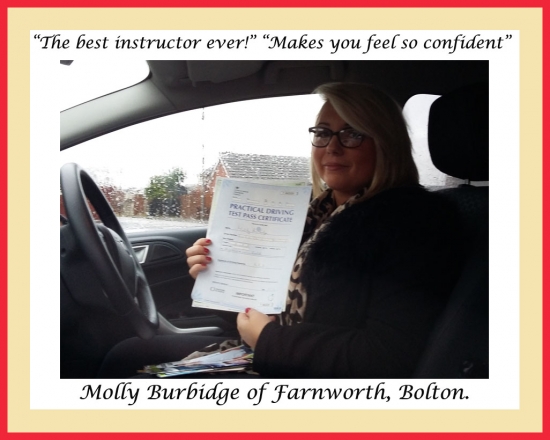 Driving school Bolton review.