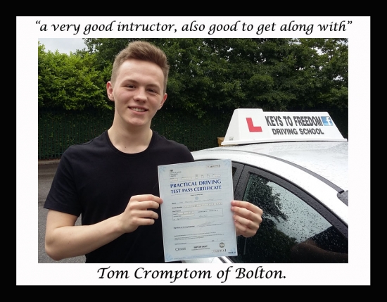 Driving lessons Bolton review.