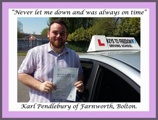 Driving school Bolton review.