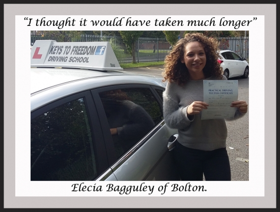 Driving school Bolton review.